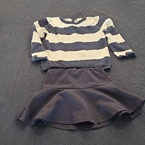 Polo skort and J&J sweater